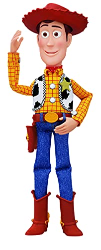 Toy Story - Figura de Woody, articulada con voz en portugués (Bizak 61234074)