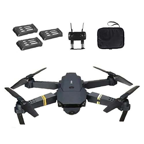 Toy y drone controlados remotos Quadcopter E58 WIFI FPV Mini Quadcopter 4K Cámara Drone plegable Soporte de retorno automático con 3batteries Por Mednkoku