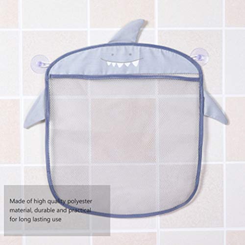 TOYANDONA 3Pcs Baño Organizador de Juguetes Bañera Bañera Juguetes Titular Bolsas de Almacenamiento para Bebés Y Niños Pequeños (Rosa Azul Gris)