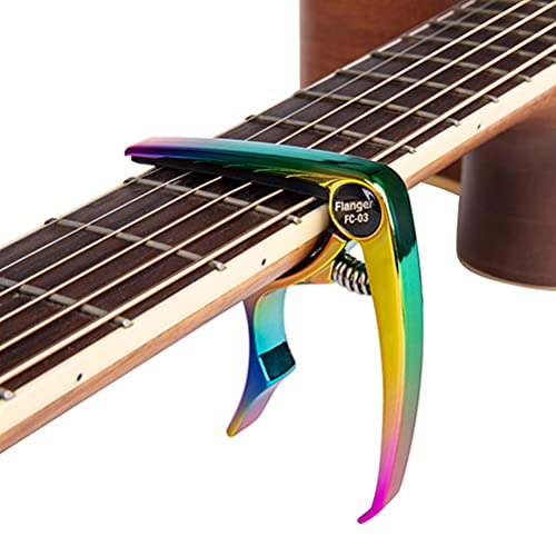 TOYANDONA Guitarra eléctrica acústica Capo Guitarra Profesional Capo Guitarra portátil Capo