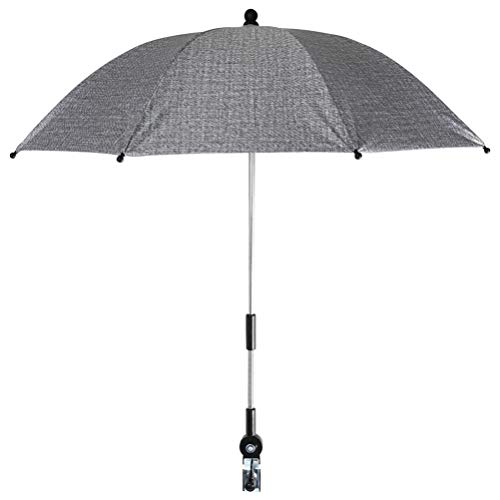 TOYANDONA Sombrilla Flexible para Cochecito de Bebé con Protección Solar UV Parasol para Cochecito de Bebé con Soporte Ajustable Paraguas de Protección UV Sombrilla de Lluvia para Exterior