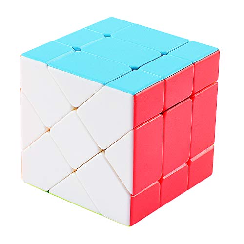 TOYESS Fisher Cube 3x3x3 Speed Cube, Cubo de Velocidad 3x3 Stickerless, Rompecabezas Puzzle Juguetes para Adulto & Niños