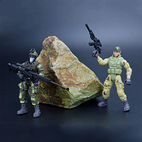 TOYMYTOY 6 Piezas Hombres Figuras de Acción Soldados Militares Modelo Juego de Juguete de Las Fuerzas Especiales (Un Patrón)