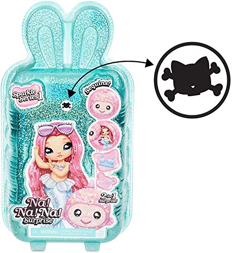 Toys World NaNaNaNa Surprise Becky Buckaneer - Muñeca de juguete con purpurina