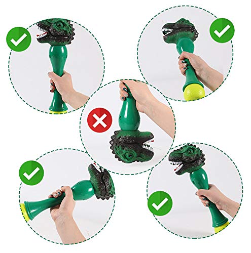 Toyssa Pompas de Jabon Dinosaurio Máquina de Burbujas con Luces y Música Automático Pistola de Burbujas Burbujas de Jabon Juguete Burbujas Verano al Aire Libre Juego para Niños Niñas