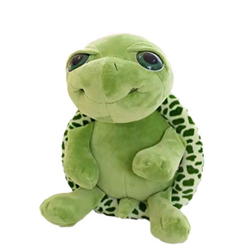 Toyvian Peluche Tortuga Peluche Juguete Blando Kawaii Tortuga Verde Tortuga Juguete Animal de Peluche Suave 18cm