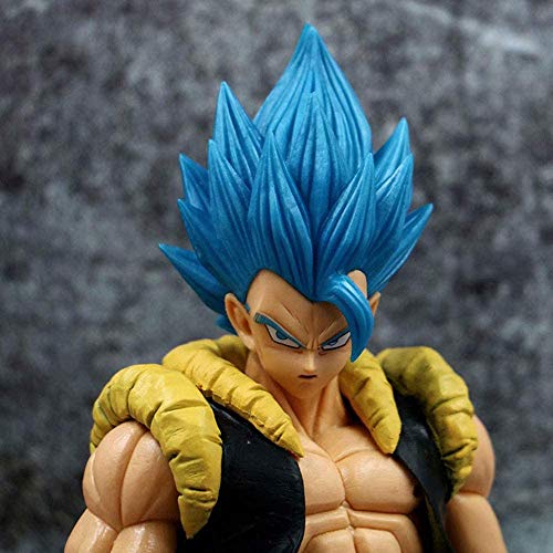 TQGG Dragon Ball Gogeta Blue Super Saiyan Man God Anime Figura 32CM-Figurilla Decoración Adornos Coleccionables Juguete Animaciones Modelo de Personaje