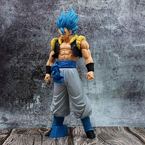 TQGG Dragon Ball Gogeta Blue Super Saiyan Man God Anime Figura 32CM-Figurilla Decoración Adornos Coleccionables Juguete Animaciones Modelo de Personaje