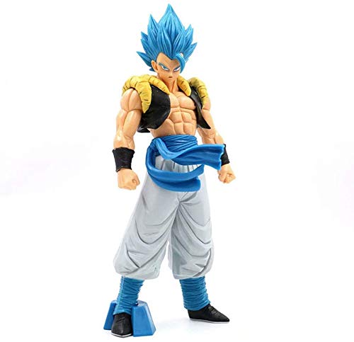 TQGG Dragon Ball Gogeta Blue Super Saiyan Man God Anime Figura 32CM-Figurilla Decoración Adornos Coleccionables Juguete Animaciones Modelo de Personaje