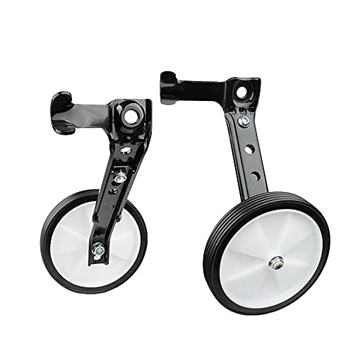 Training Wheels,Estabilizador de Bicicletas para Adultos,Ruedas de Apoyo para Bicicleta Infantil,Ruedas Estabilizadoras para Bicicletas de Niños 16/18/20/22/24 Pulgadas (Silver)