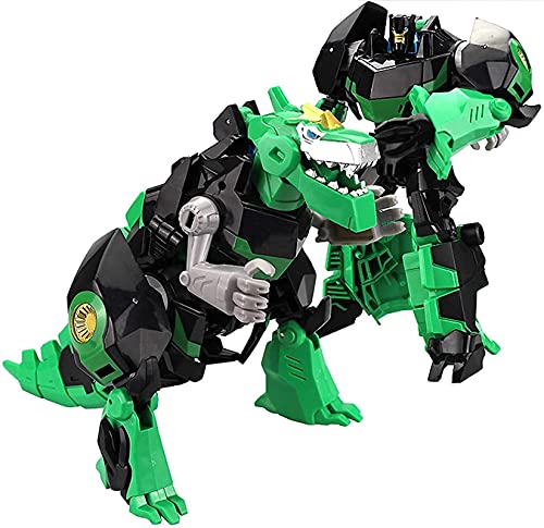 Transformar los juguetes del robot 19cm de la altura de la altura de los robots de los robots del dinosaurio for los niños Transformación de regalo abdominales Figuras de acción juguetes de transforma