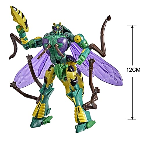 Transformer Juguetes Cybertron Autobots Movie Beast Wars: Kingdom Series Deluxe Waspinator Action Figure Robot KO Versión JIGFLY