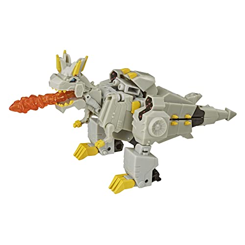 Transformers Bumblebee Cyberverse Adventures Deluxe Class Grimlock Figura de acción Chomp Jaw Action Attacke, 12,5 cm