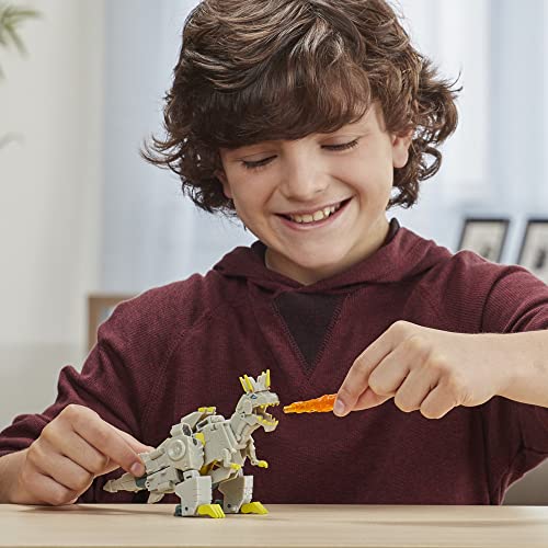 Transformers Bumblebee Cyberverse Adventures Deluxe Class Grimlock Figura de acción Chomp Jaw Action Attacke, 12,5 cm