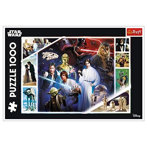 Trefl-En una Galaxia lejana Star Wars 1000 Teile, Premium Quality, für Erwachsene und Kinder AB 12 Jahren Puzzle, Multicolor (10625)