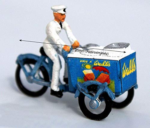 Tri-ciclo de Langley Models Ice Cream man + color arte escala OO sin pintar Kit F2