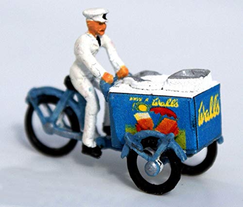 Tri-ciclo de Langley Models Ice Cream man + color arte escala OO sin pintar Kit F2