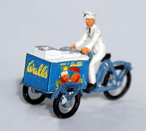 Tri-ciclo de Langley Models Ice Cream man + color arte escala OO sin pintar Kit F2