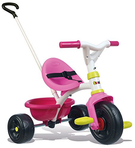 Triciclo Be Fun rosa con volquete (Smoby 740322)