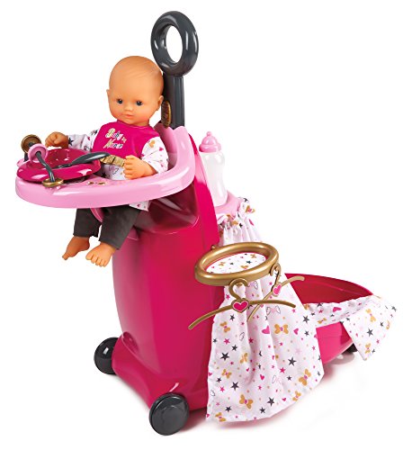 Trolley nursery 2en1 para muñecos bebé de Baby Nurse (Smoby 220316)