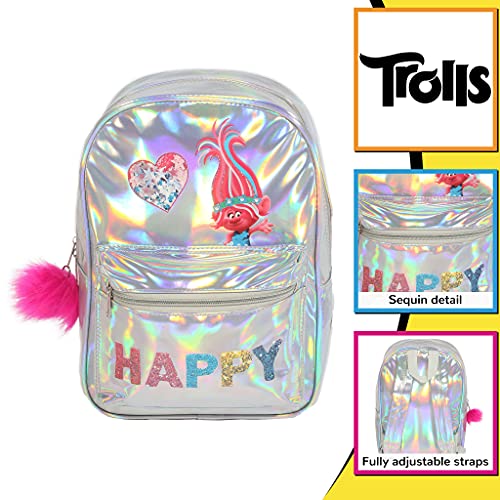 Trolls amapola feliz Mochila niñas, mercancía oficial | Volver a la escuela, Mochila los, niños Bolsas, Idea del regalo de cumpleaños para niñas