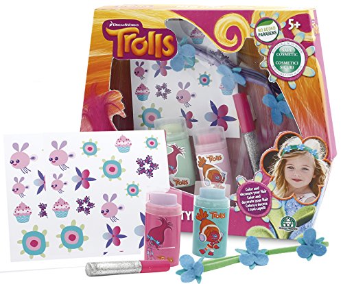 TROLLS - Kit para el pelo (Giochi Preziosi TRL00000)