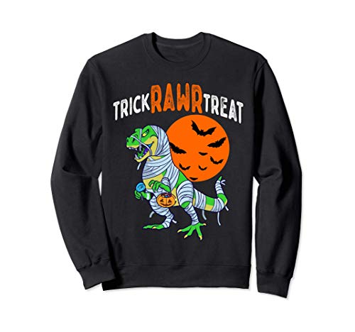 Truco Rawr Tratar Halloween Dinosaurio T Rex Chicos Sudadera