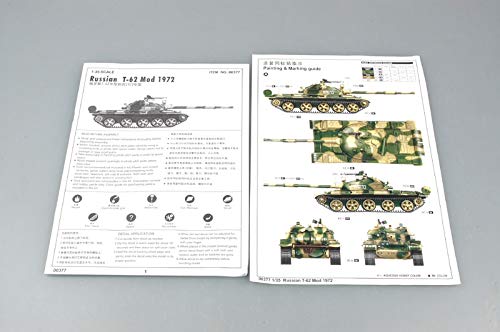 Trumpeter 00377 - Ruso T-62 Mod 1972