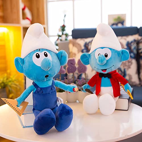 TTHH Juguete De Peluche De Pitufos De Dibujos Animados De Anime De Disney De 6 Estilos, Lindo Muñeco De Peluche Suave De Espíritu Azul para Niños, Regalo De Cumpleaños Y Navidad De 40 Cm A