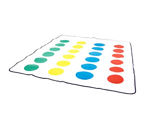 TWISTER - Manta de Picnic, diseño de Juego Twister