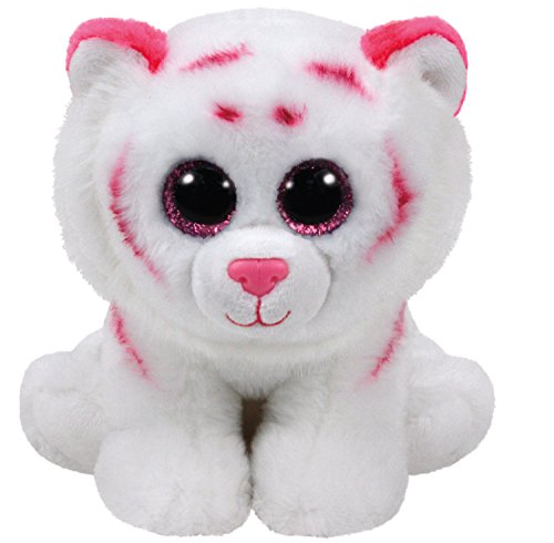 Ty- Peluche, Juguete, Color Blanco/Rosa, 23 cm (United Labels Ibérica 90247TY)