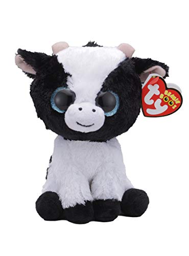 TY- Vaca Beanie Boos Butter-Vaquita 15cm (36841TY), 3 a&ntildeos (United Labels Ibérica , color/modelo surtido