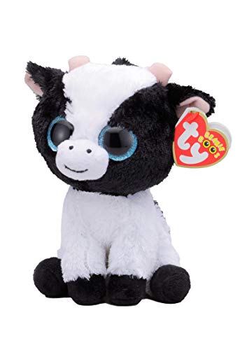 TY- Vaca Beanie Boos Butter-Vaquita 15cm (36841TY), 3 a&ntildeos (United Labels Ibérica , color/modelo surtido