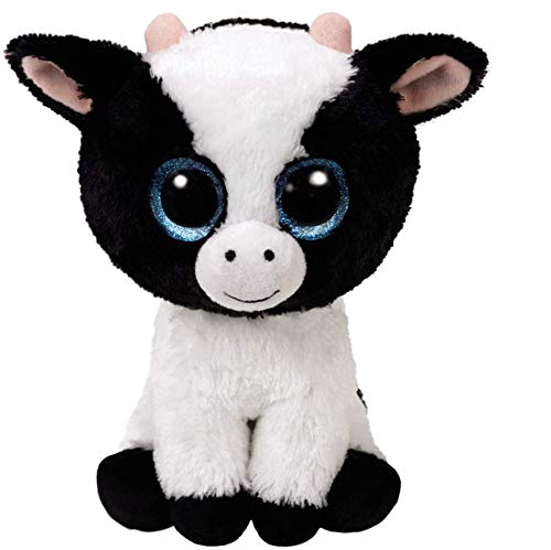 TY- Vaca Beanie Boos Butter-Vaquita 15cm (36841TY), 3 a&ntildeos (United Labels Ibérica , color/modelo surtido