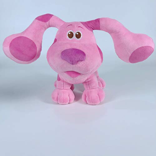 Tylyund Peluches ¡2 Pistas De Blue Y Tú! Beanbag Plush Blue Pink Perro Peluches Peluche Peluche