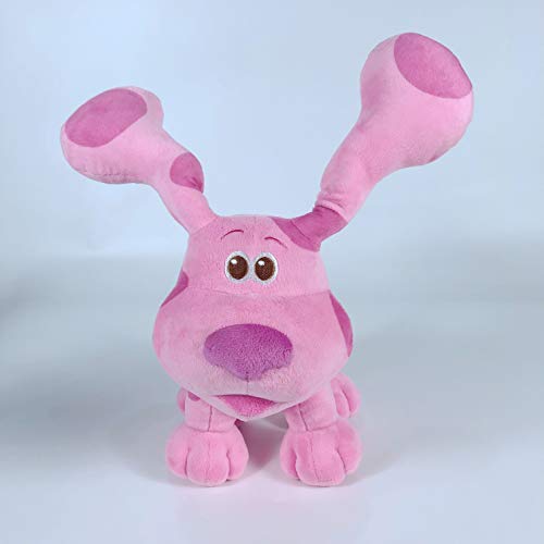 Tylyund Peluches ¡2 Pistas De Blue Y Tú! Beanbag Plush Blue Pink Perro Peluches Peluche Peluche