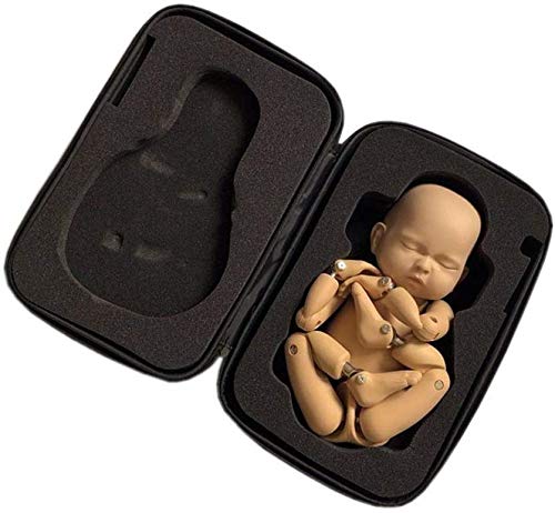 UIGJIOG Bebé Recién Nacido Apoyos De La Fotografía,Modelos De Silicona para Bebés De Simulación Muñecas Bebé Que Presentan Muñeca Articulada De Bolitas Articulado del Entrenamiento del Juguete