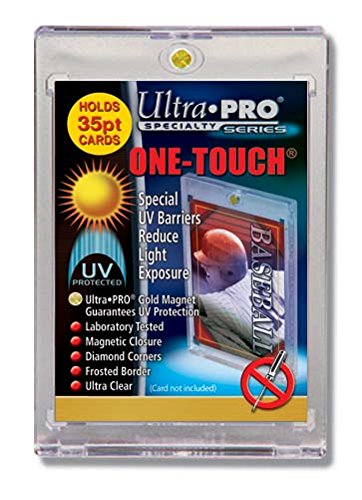 Ultra Pro 35 PT de un Solo Toque imán Titular de la Tarjeta con protección UV