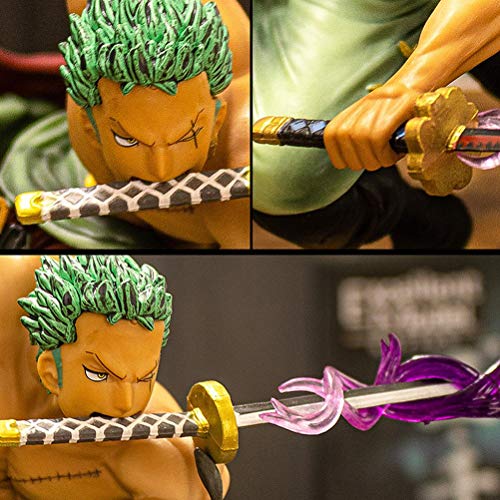 Una Pieza Roronoa Zoro Figura de Acción Modelo de Colección de Anime Japonés