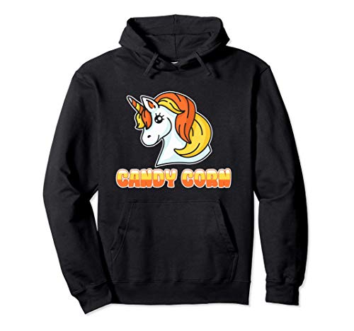 Unicornio Candy Corn Halloween Regalo Disfraz De Unicornio Sudadera con Capucha