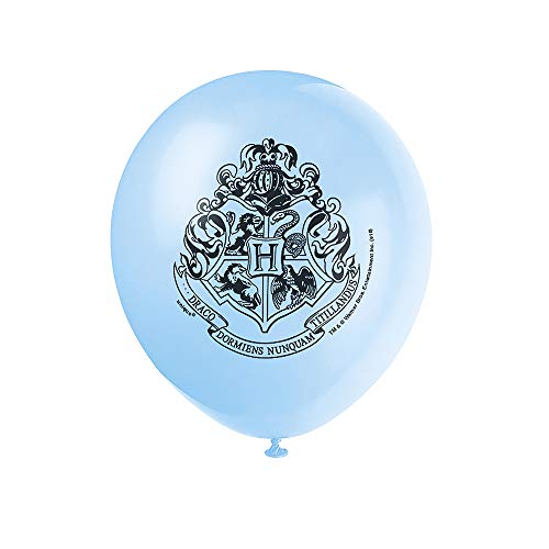 Unique Party - Globos de Látex - 30 cm - Diseño de Harry Potter - Paquete de 8 (59075)