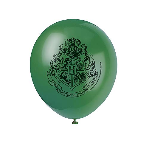 Unique Party - Globos de Látex - 30 cm - Diseño de Harry Potter - Paquete de 8 (59075)