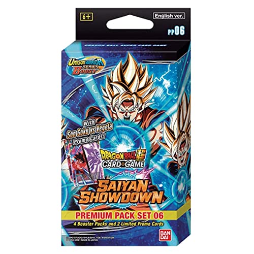 Unison Warrior Series 15 UW6 Premium Pack 06 PP06 Dragon Ball Super Saiyan Showdown