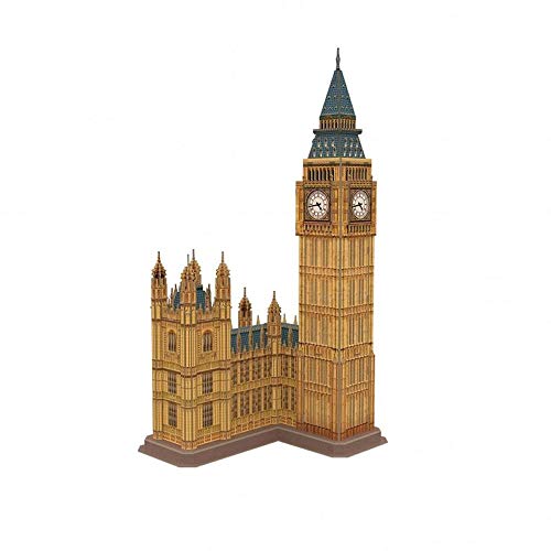 University Games- Big Ben Puzzle 3D, Multicolor, 94 pcs (7645)