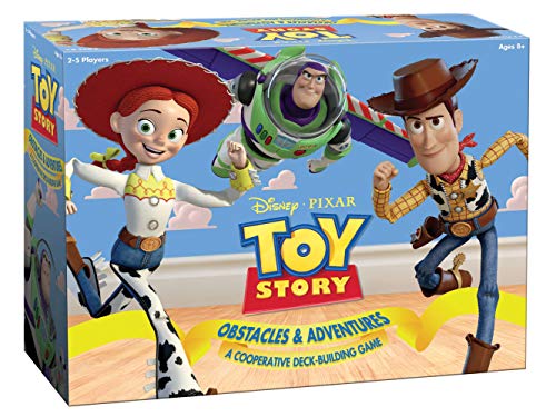 USAopoly Disney Pixar Toy Story Obstacles & Adventures A Cooperative Deck Building Game - English