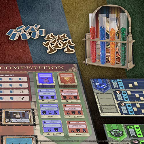 USAopoly Harry Potter House Cup Competition | Worker Placement Board Game | Play as Your Favorite Hogwarts House