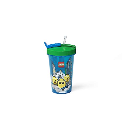 Vaso LEGO con pajita niño