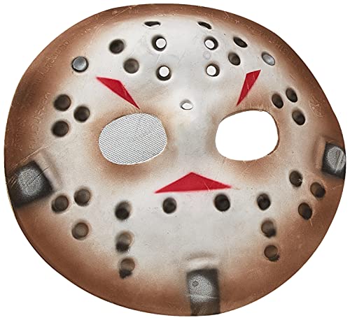 Viernes 13 - Máscara y machete de Jason Voorhees para Halloween, Talla única (Rubie's 8785)