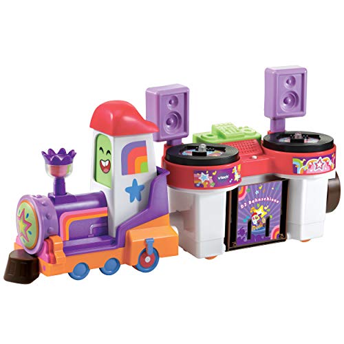 VTech 80-528904 TUT - Riel de ferrocarril de Juguete para bebés, Coche de Juguete, Coche de Juguete, DJ