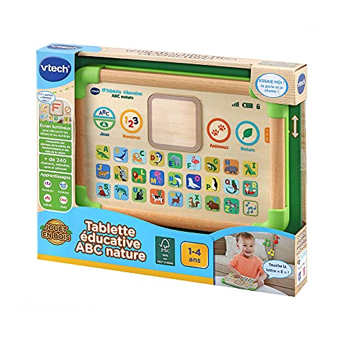 VTech ABC Nature - Tablet educativa para bebé (1/4 años)